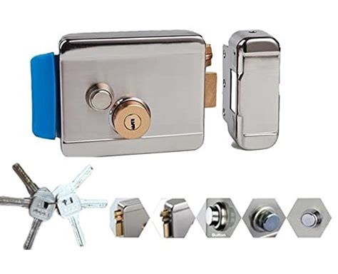 Jenix Electronic Door Lock/Rim Lock Suitable for Outdoor Main Gate Wood ...