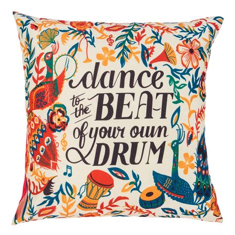 Buy Chumbak Jungle Beats Soft Cotton and Polyester Decorative Cushion ...
