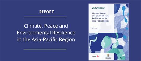 Climate, Peace and Environmental Resilience in the Asia-Pacific Region ...