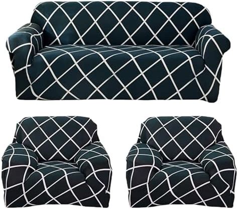 House of Quirk Universal Single Seater Polyester Flexible Sofa Cover ...