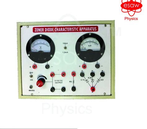 Zener Diode V-I Characteristics Apparatus In India | ESAW | ESAW ...