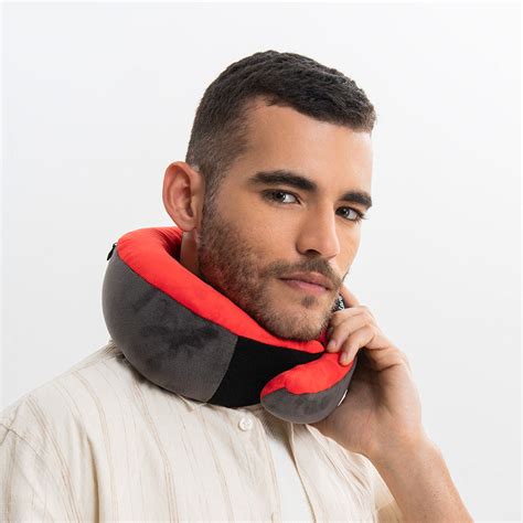 Lifelong Travel Neck Pillow | Premium Memory Foam Neck Support | Adjus ...