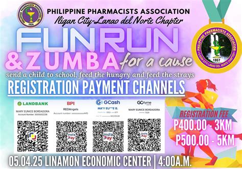 FUN RUN & ZUMBA FOR A CAUSE, Linamon, Lanao Del Norte, Iligan, 4 May ...