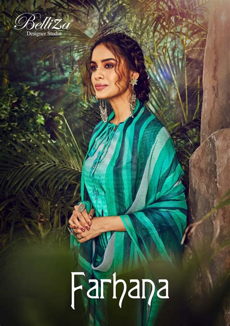 Belliza Present Farhana Digital Printed Dress Material