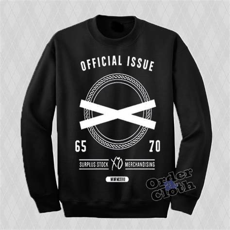 The Weeknd Official Issue XO Sweatshirt | Sweatshirts, Print clothes ...