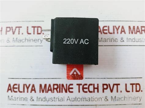 Janatics Ac11A Solenoid Coil 220V Ac 50Hz 6W Duty: 100% – Aeliya Marine ...