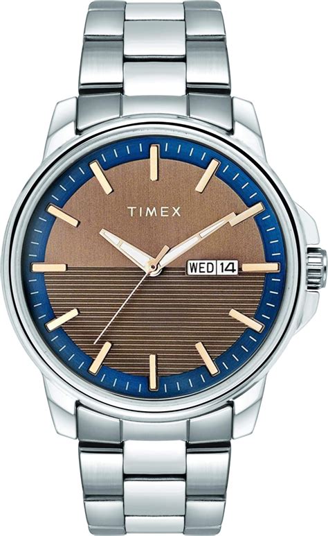 TIMEX Men's Leather Expedition Scout Solar 40mm Analog Watch With Black ...