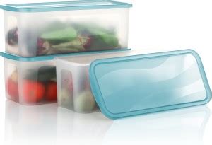 Floraware Plastic Bread Box Food Grain Container With Lid, Pack of 1 ...