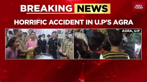 Horror on Agra Streets: Driver Flees After Killing 5, Police Probe ...