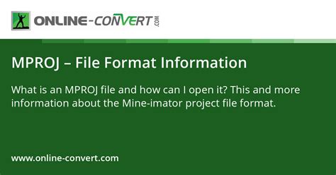 Image result for Open Mproj File