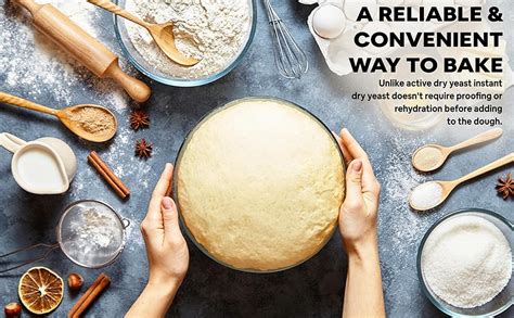 5:15PM Instant Dry Yeast Powder | Active Dry Yeast for Bread making and ...