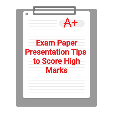 Image result for Exam Paper Presentation Tips