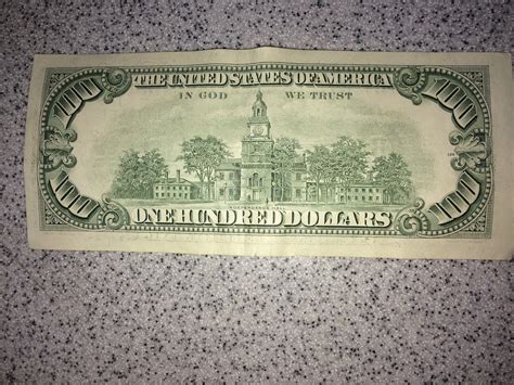 1988 100 Dollar Bill