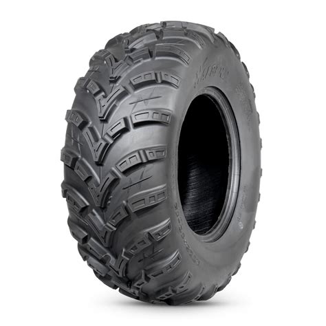 6PR ATV UTV Tires 25x10-12 All Terrain 15mm Tread Depth 25x10x12 Trail ...