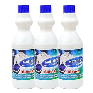 Matthew Active 2+ Bleach Liquid 500ml - Pack of 3 : Amazon.in: Health ...