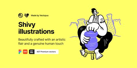 Shivy illustrations | Figma