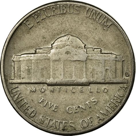 Five Cents 1962 Jefferson Nickel, Coin from United States - Online Coin ...
