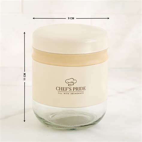 Buy Chefs Pride Kiyun Glass Storage Container - 350ml from Home Centre ...