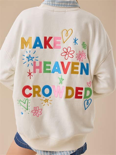 Make Heaven Crowded Graphic Sweatshirt | Altar'd State