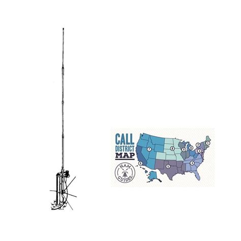 Buy Bundle - 2 Items - Hy-Gain Vertical Antenna, 10m-80m, 18ft and Ham ...