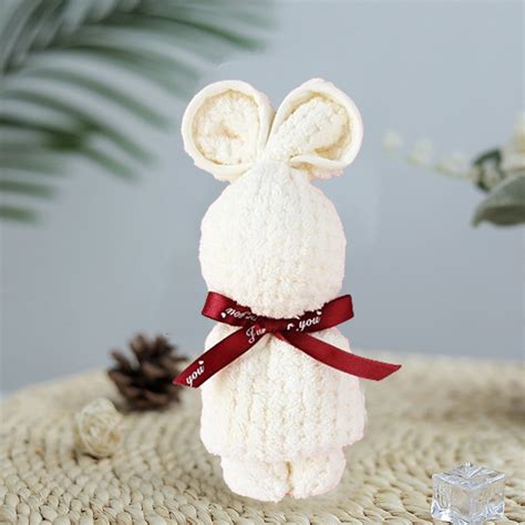 Dongrere Stuffed Bunny for Bbaby, Easter Gift Towel, Soft Toy Newborn ...