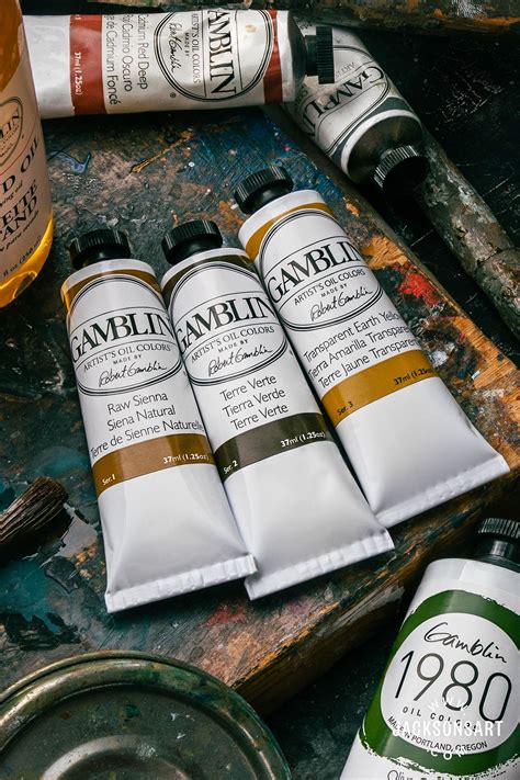 Gamblin Sale | Oil painting materials, Oil painting, Dream art room