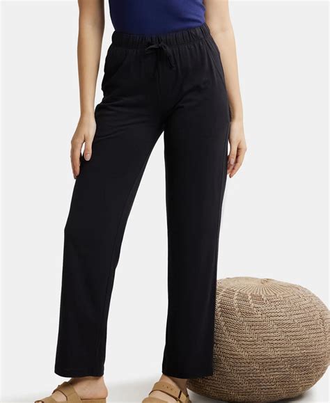 Buy Environment Friendly Micro Modal Fiber Relaxed Fit Pyjama with ...