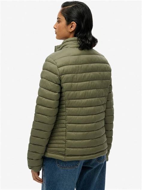 Superdry Fuji Lite Padded Jacket, Dusty Olive Green
