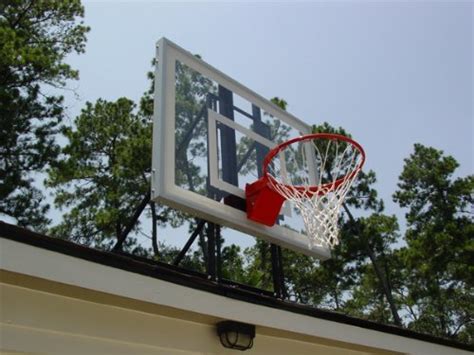 Roof King Gold Complete Roof Top Mounted Basketball Goal System ...