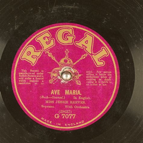 AVE MARIA : MISS JESSIE REEVES : Free Download, Borrow, and Streaming ...