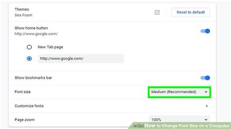 Computer Font Size 的图像结果