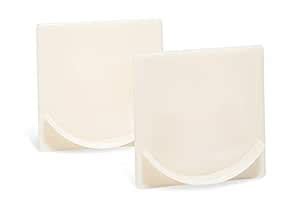 Adherion Extra-Large Adhesive Shower Curtain Rod Holder | Rod Retainer ...