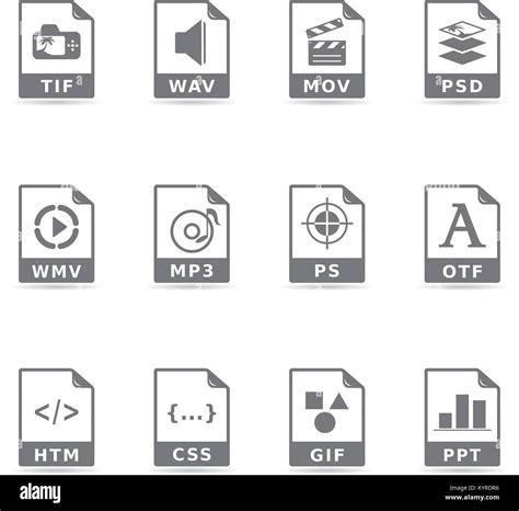 Image result for File Format Icon Set