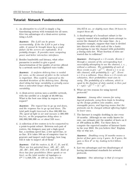 Networking Tutorial PDF 的图像结果