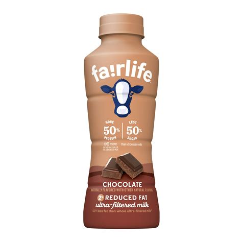 Fairlife Chocolate Milk Nutrition Label