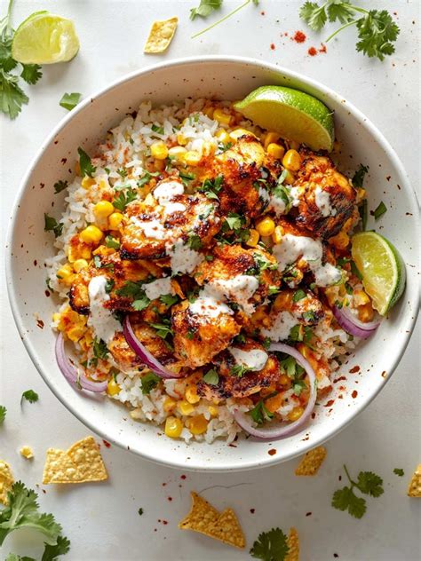 Street Corn Chicken Rice Bowl | Cocina Republic