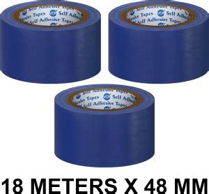 VCR Blue Floor Marking Tape 18 Meters in Length 48mm / 02" Width 3 ...
