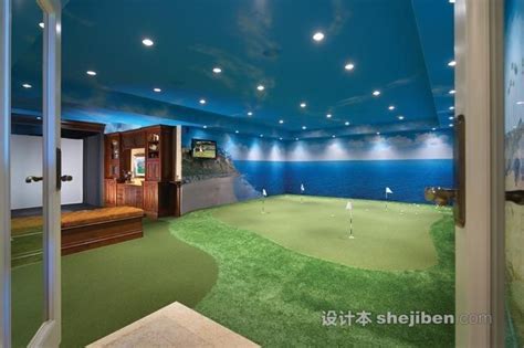 室内高尔夫球场效果图欣赏大全 – 设计本装修效果图