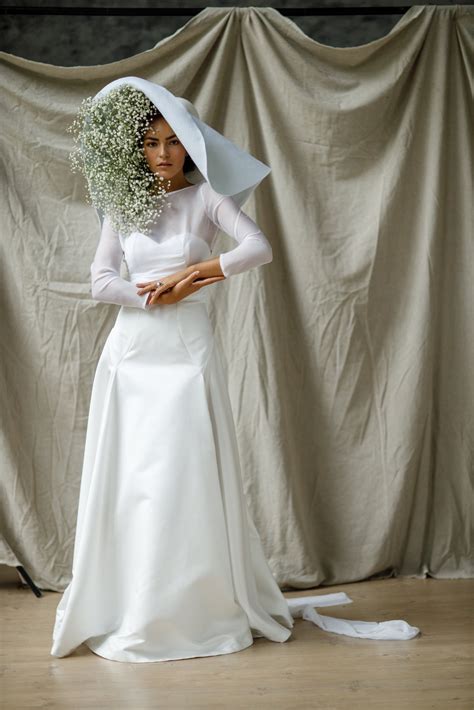 A Line Strapless Satin Bridal Dress With Removable Bolero - Etsy
