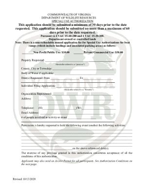 Fillable Online department of the army general permit commonwealth of ...