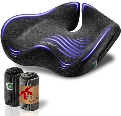 Amazon.com: Klaudena | Office Chair Cushion for Tailbone Pain & Pressure Relief | Seat Cushion ...