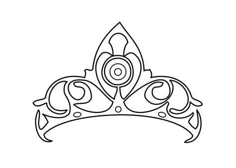 Easy Princess Crown Drawing at GetDrawings | Free download