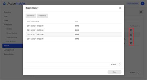 Active Insight web portal - Report - Synology Knowledge Center