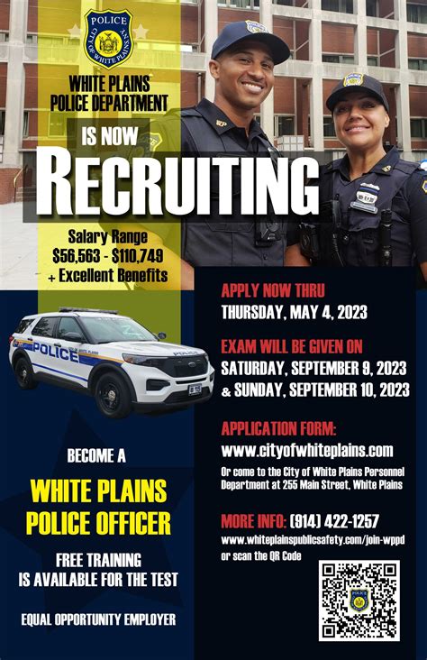 City of White Plains Announces Police Officer Exam – White Plains ...