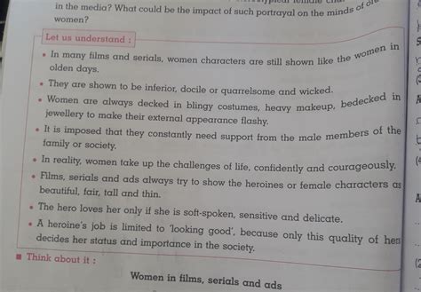 from all the previous points,what message do you think is conveyed ...