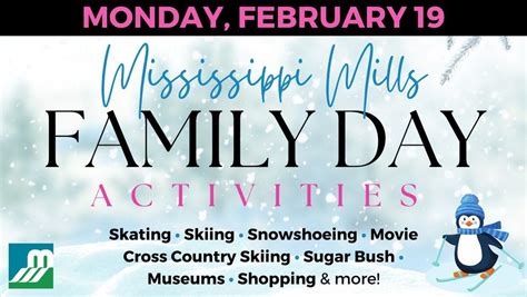 Family Day in Mississippi Mills, Mississippi Mills, Ontario, Carleton ...