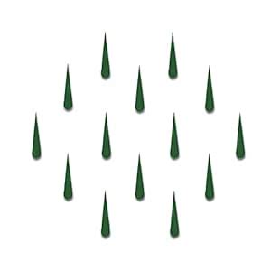 Comet Busters Traditional Green Tilak Bindi (9mm) (BV2026) : Amazon.in ...