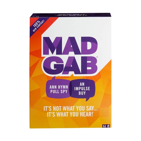 Buy Mad Gab Card Game at GameStop. Find release dates, customer reviews ...