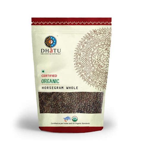 Organic Horsegram Whole 500g – Dhatu Organics