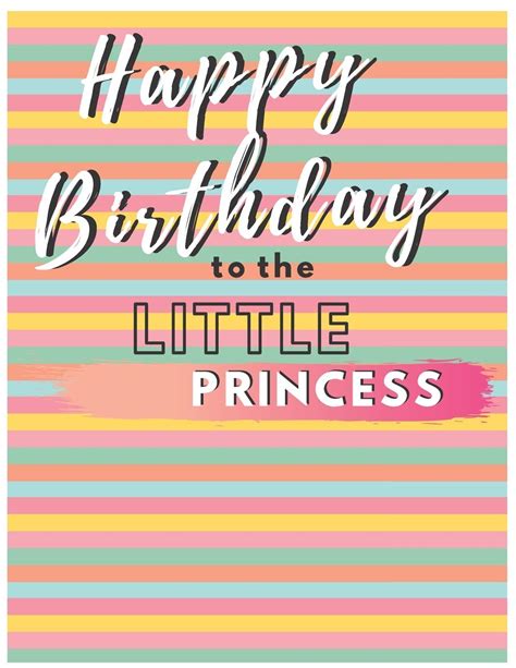 Buy Happy Birthday To The Little Princess: Your Special Day Will Bring ...